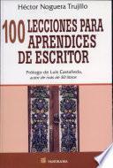 100 lecciones para aprendices de escritor