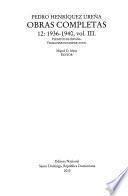 1936-1940, vol. III. Plenitud de España. Temas hispanoamericanos