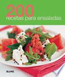 200 Recetas Para Ensaladas