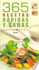 365 Recetas rápidas y sanas