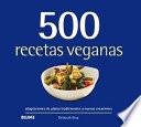 500 recetas veganas