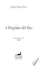 A propósito del vino