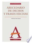 Abecedario de dichos y frases hechas