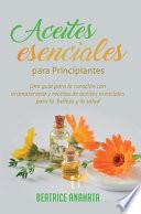 Aceites Esenciales Para Principiantes