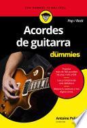 Acordes de guitarra pop/rock para Dummies