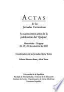 Actas de las Jornadas Cervantinas