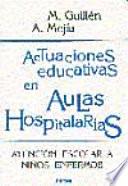 Actuaciones educativas en aulas hospitalarias