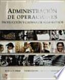 ADMINISTRACIÓN DE OPERACIONES