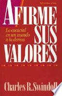 Afirme Sus Valores