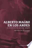 Alberto Magno en los Andes