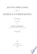 Algunas obras raras sobre la lengua cumanagota