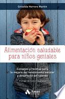 Alimentación saludable para niños geniales