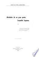 Alrededor de un gran poeta: Leopoldo Lugones