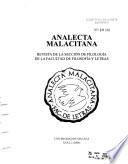 Analecta malacitana