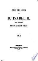 Anales del reinado de D.a Isabel II., obra postuma