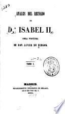 Anales del reinado de Isabel II