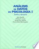 Análisis de datos en psicología