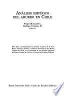 Análisis empírico del ahorro en Chile