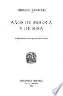 Años de miseria y de risa