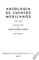 Antología de cuentos mexicanos (1875-1910)