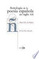 Antología de la poesía española del siglo XX