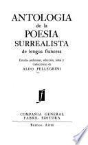 Antología de la poesía surrealista de lengua francesa