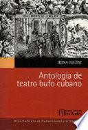 Antología de teatro bufo cubano