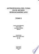 Antropología del clima en el mundo hispanoamericano