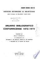 Anuario bibliográfico costarricense