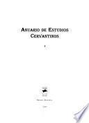 Anuario de estudios cervantinos