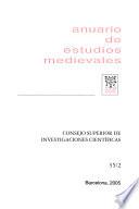 Anuario de estudios medievales