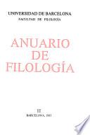 Anuario de filología