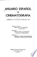 Anuario español de cinematografía