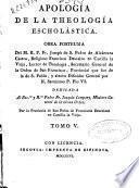 Apologia de la Theologia Escholástica