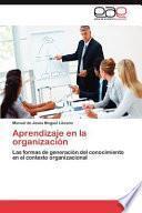 Aprendizaje en la Organización