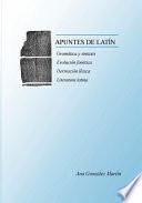 APUNTES DE LATÍN