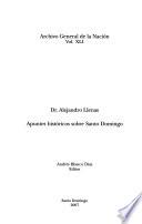 Apuntes históricos sobre Santo Domingo