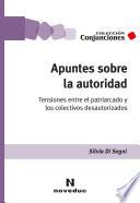 Apuntes sobre la autoridad