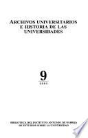 Archivos universitarios e historia de las universidades