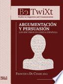 Argumentación y persuasión. Los discursos en lengua española