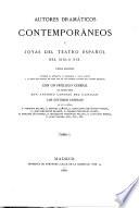 Autores dramáticos contemporáneos y joyas del teatro español del siglo XIX.