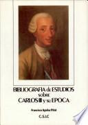 Bibliografía de estudios sobre Carlos III y su época