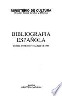 Bibliografía española