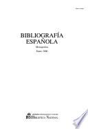 Bibliografía española