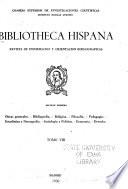 Bibliotheca hispana