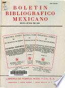 Boletín bibliográfico mexicano