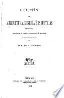 Boletin de agricultura, minería é industrias