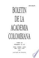 Boletín de la Academia Colombiana