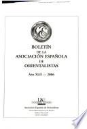 Boletín de la Asociación Española de Orientalistas