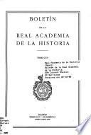 Boletín de la Real Academia de la Historia